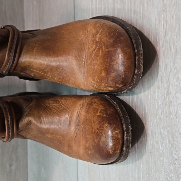 Frye Women 4001 Tall Leather Riding Boots shoes sz 6B - Picture 4 of 13